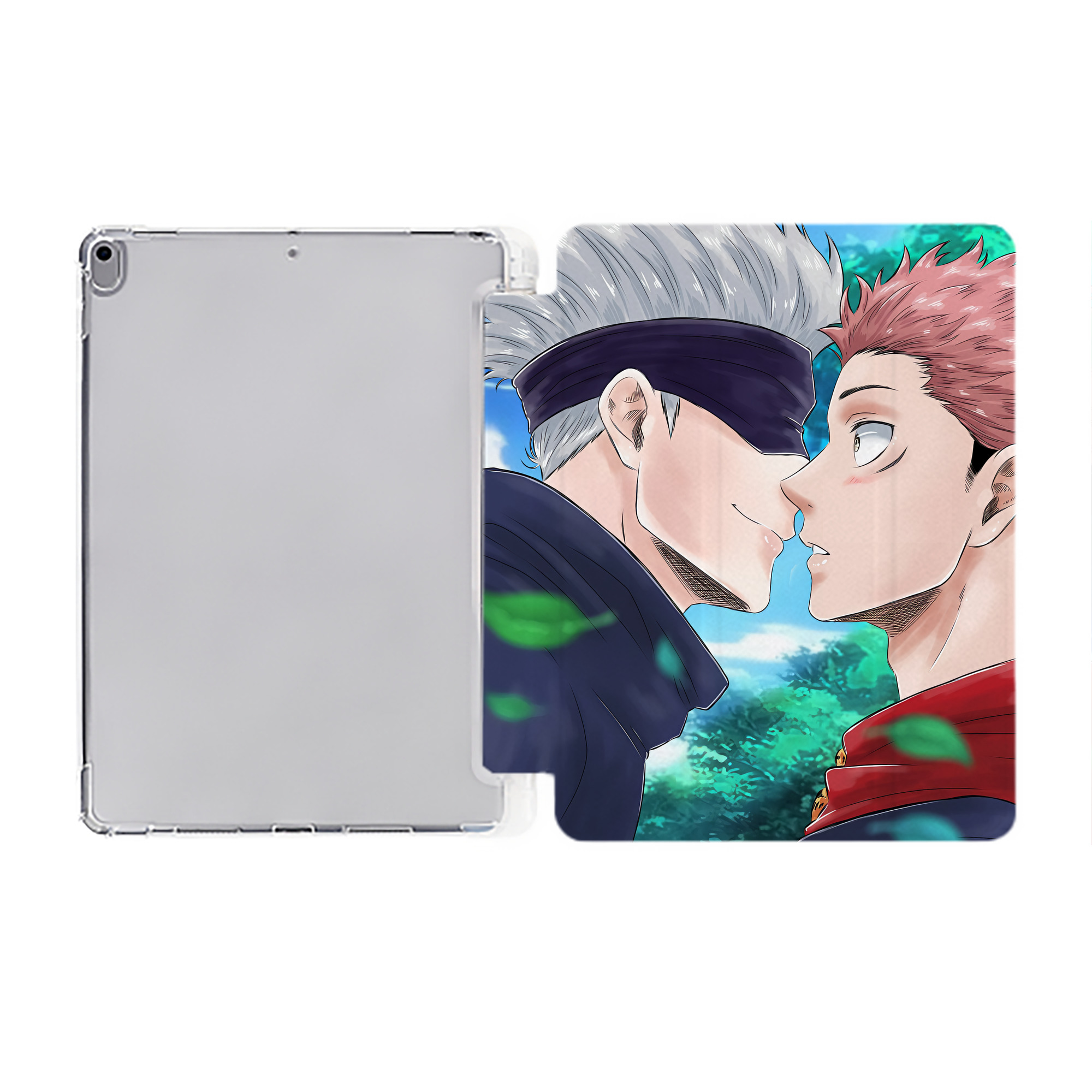 （画像用） SPY×FAMILY间谍家家酒 IPad ケース ペン収納付き 三つ折りスタンド PUレザー×シリコン 対応機種9.5/10.5/10.9インチ
